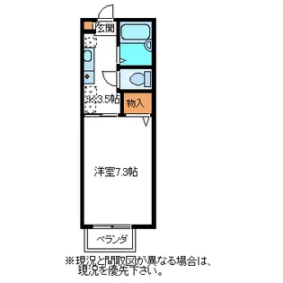 リーセントコート【2階】の間取り