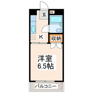 AFIELD坪井【3階】の間取り