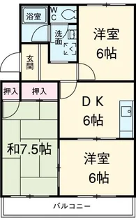 オズハウス5【3階】の間取り