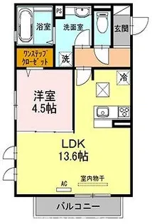 メゾン倉治【3階】の間取り