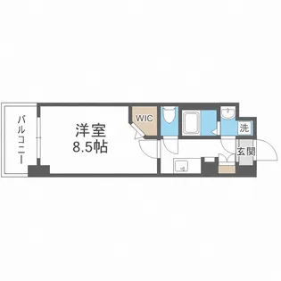 JPレジデンス大阪城東IV【4階】の間取り