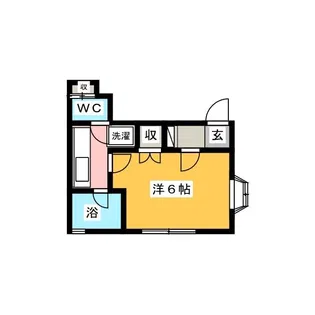 カーサ伊地知【1階】の間取り