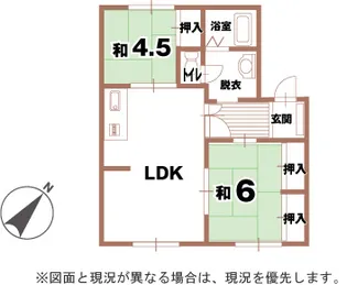 ハイツフローラ【1階】の間取り