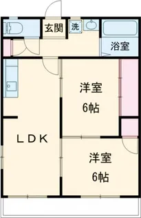 ラフォーレ東部台【2階】の間取り