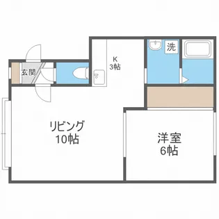 アベイユ35【1階】の間取り
