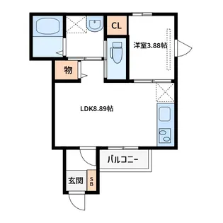 Y-スタイル【1階】の間取り