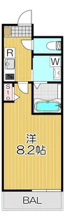 Liace vale戸越【1階】の間取り