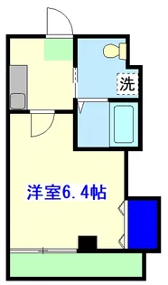 富士見コーポ鈴木【3階】の間取り