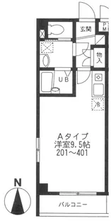 コゼニマンションII【3階】の間取り