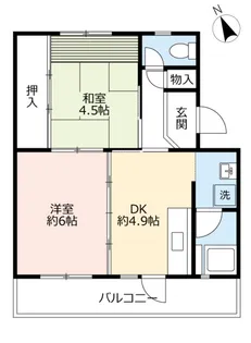 URひよどり台【3階】の間取り