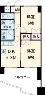 ダイヤヒルズ島瀬【3階】の間取り