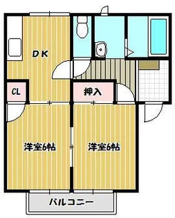 グリーンシティA棟【1階】の間取り