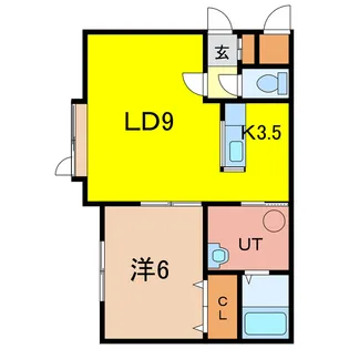 Jeunesse(ジュネス)【2階】の間取り