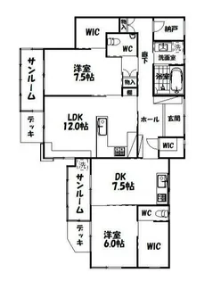静岡県浜松市中央区蜆塚1【一戸建】の間取り