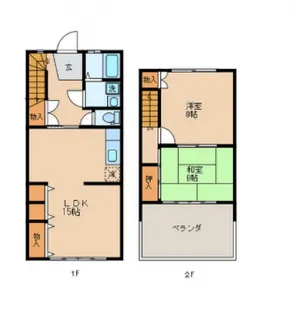 広島県広島市安佐南区山本1【一戸建】の間取り