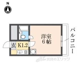 ロイヤル高田【2階】の間取り