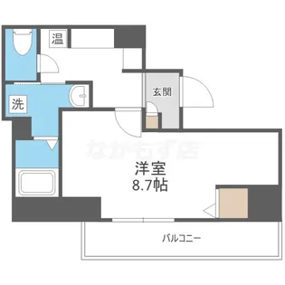 神明町西エヌエム・キャトフ・ヴァン【1階】の間取り