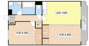 桜ユーミーマンション【2階】の間取り