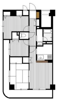 ソアーヴェ日暮里【6階】の間取り