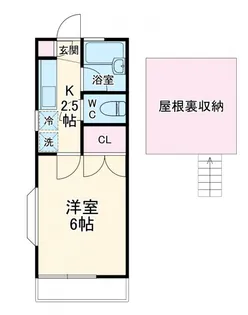 大一ハウス【1階】の間取り