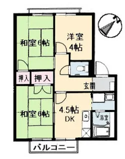 フレグランス邑久郷【2階】の間取り