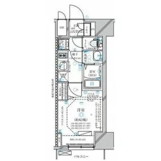 ディアレイシャス今池【3階】の間取り