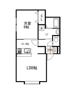 メル【2階】の間取り