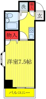 駒込大河原ビル【4階】の間取り