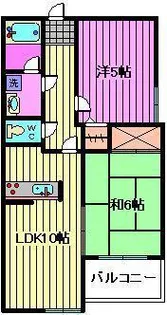 埼玉県さいたま市中央区下落合7【マンション】の間取り