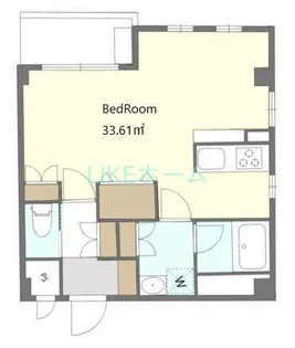 Alivis船橋West【6階】の間取り