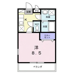 マレッサ【2階】の間取り