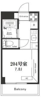 Belleviage Yokohama【2階】の間取り