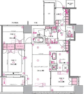アイコニックタワー 新潟ステーション【11階】の間取り