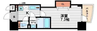 Luxe本町【9階】の間取り