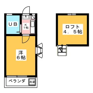 ニッコーソネットめじろ台【2階】の間取り