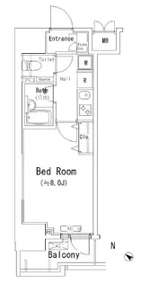 パークアクシス千葉【3階】の間取り