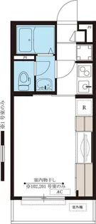 リブリ・石川町【1階】の間取り