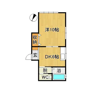 フォーレスト松原【2階】の間取り