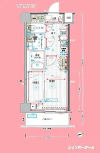 東京都葛飾区白鳥1【マンション】の間取り