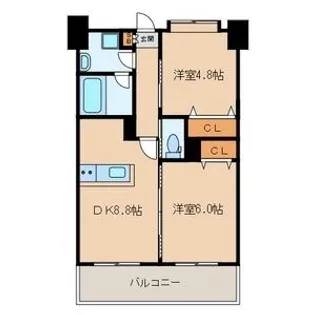 LUCIS高宮【2階】の間取り