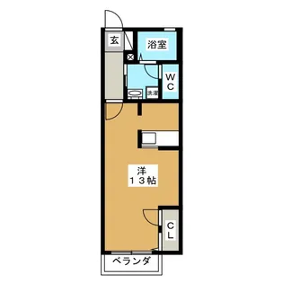 シャーメゾン悠【2階】の間取り