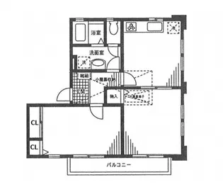 プラザ・ワン【2階】の間取り