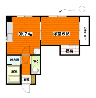 広島県広島市南区皆実町6【マンション】の間取り