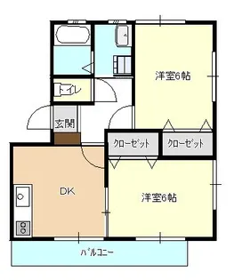 レフィーノ壱番館【3階】の間取り