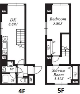 プラチナフォルム駒込の間取り