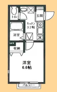 エルメゾン幸町【1階】の間取り