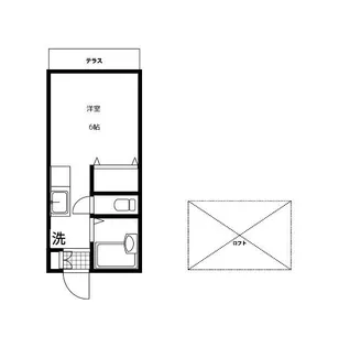 エスポワールマツダ【1階】の間取り