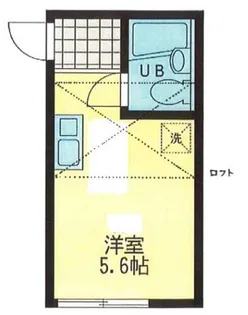 カーサ・クオーレ神大寺【2階】の間取り