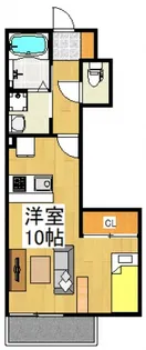 MORIYA【3階】の間取り
