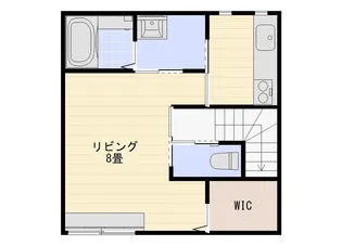 上本折128番館【2階】の間取り